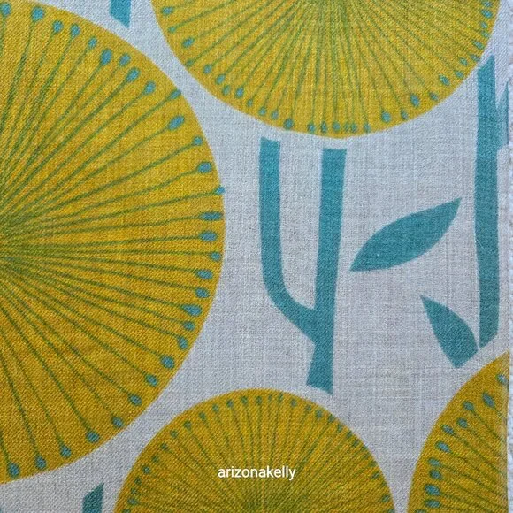 NWOT Cashmere Scarf Retro Scandinavian Design - Picture 4 of 14